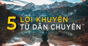 05 lời khuyên từ các nhiếp ảnh gia chuyên nghiệp