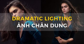Dramatic lighting ảnh chân dung với 02 đèn