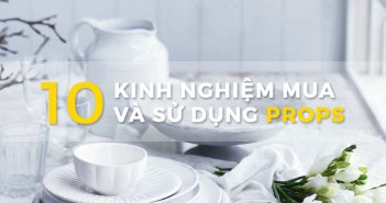 10 lỗi khi sử dụng props chụp food photography