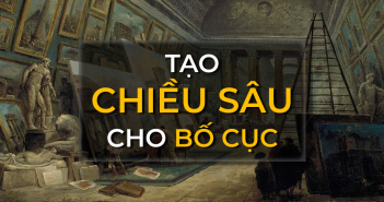 Tạo chiều sâu trên mặt phẳng