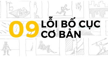 09 lỗi bố cục hay gặp trong tạo hình