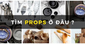 Mua props chụp food ở đâu ?
