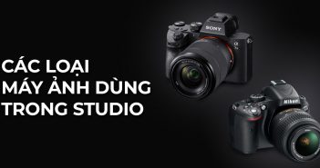 Lựa chọn máy ảnh trong studio cho người mới bắt đầu